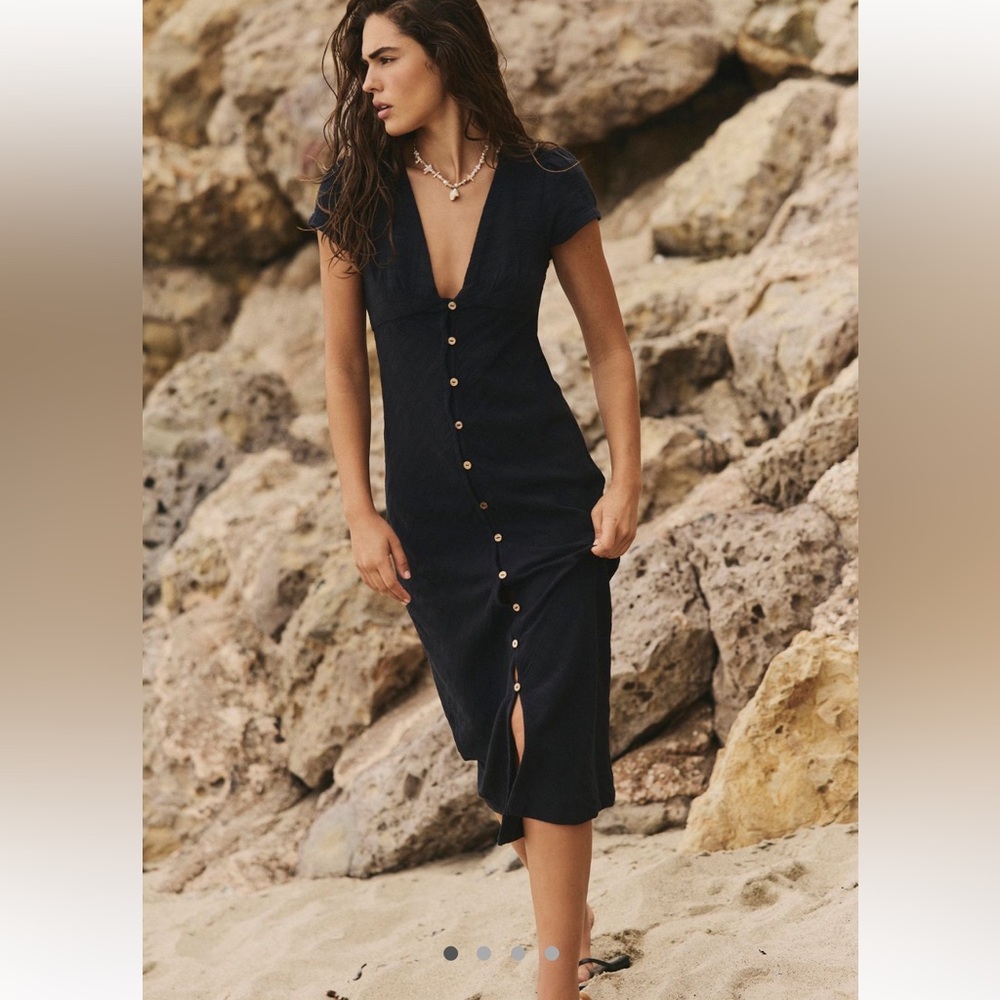 Free People New In Town Midi Dress